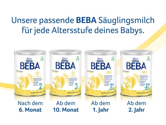 Unser passendes Produkt für jede Altersstufe deines Babys​