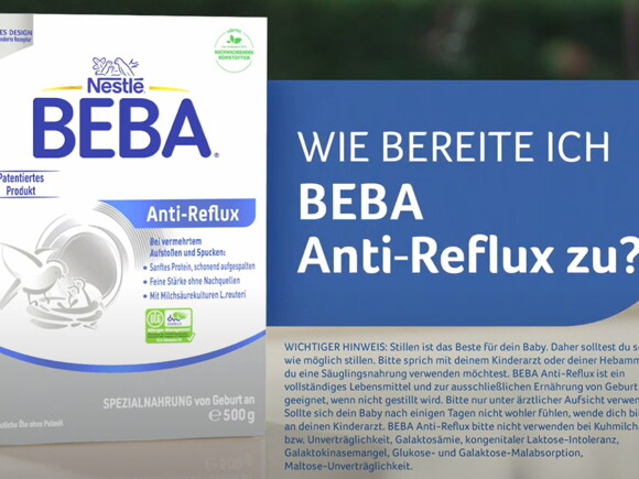 BEBA Anti-Reflux Zubereitungsvideo
