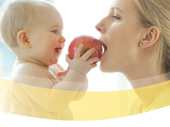 Ernährung – Lecker & Gesund – Mutter mit Baby 